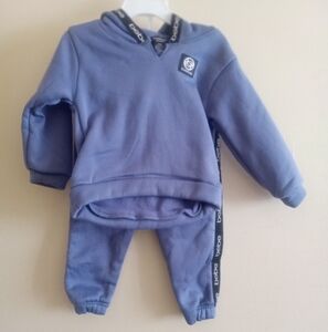 Bebe Blue Baby Tracksuit Set